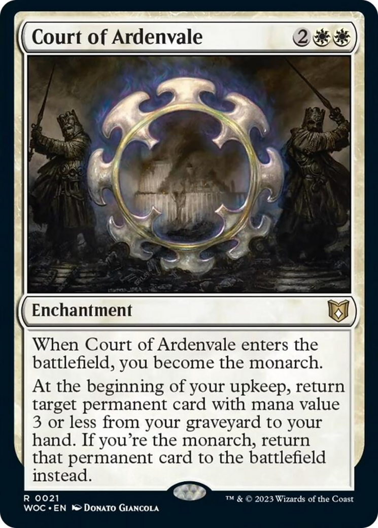 Court of Ardenvale [Wilds of Eldraine Commander] MTG Single Magic: The Gathering | Red Claw Gaming