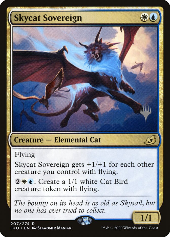 Skycat Sovereign (Promo Pack) [Ikoria: Lair of Behemoths Promos] MTG Single Magic: The Gathering | Red Claw Gaming