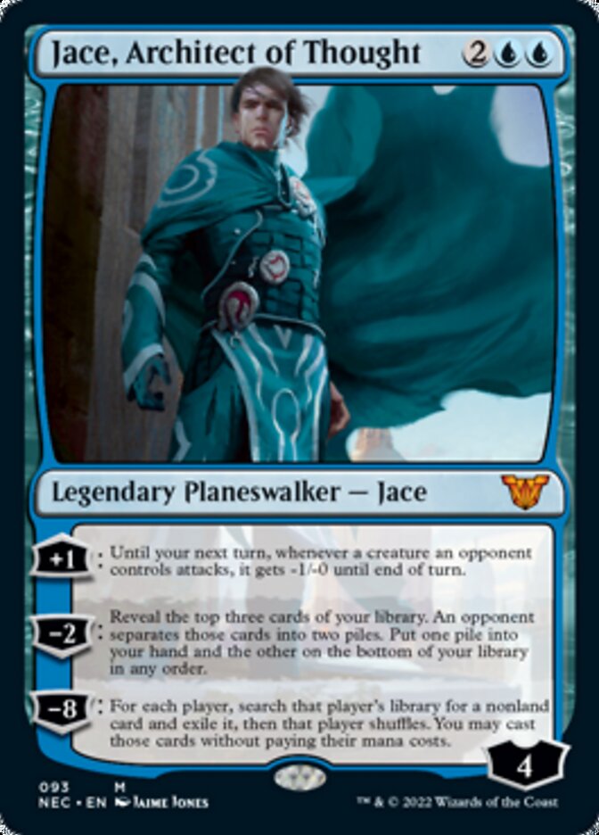 Jace, Architect of Thought [Kamigawa: Neon Dynasty Commander] MTG Single Magic: The Gathering | Red Claw Gaming