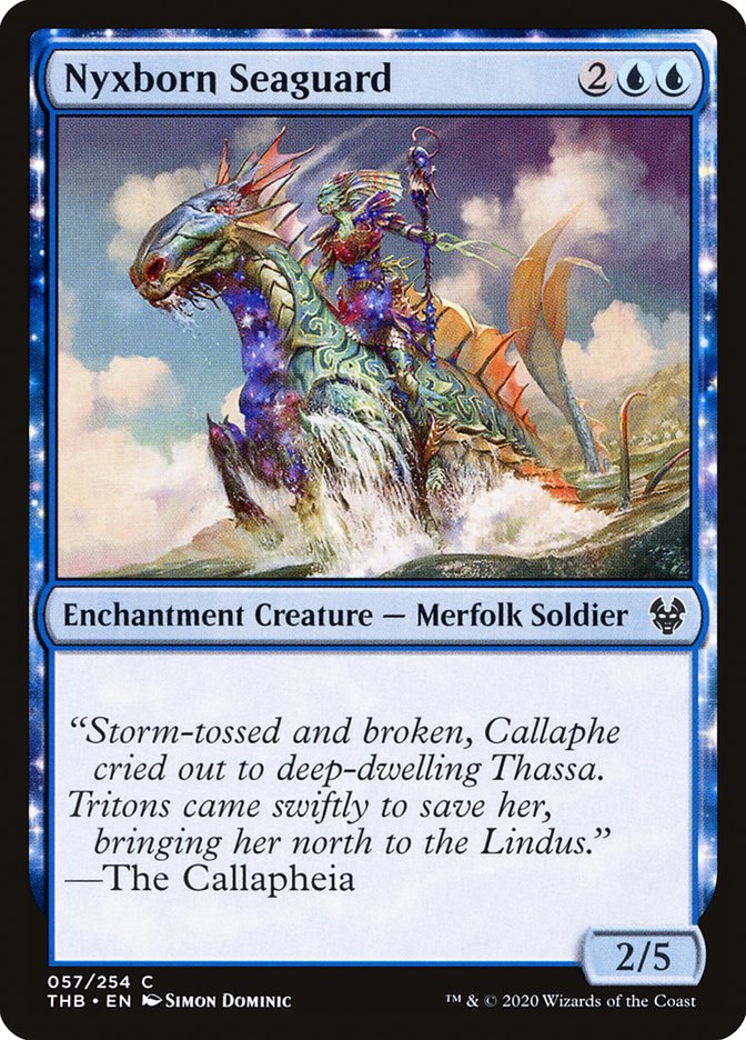 Nyxborn Seaguard [Theros Beyond Death] MTG Single Magic: The Gathering | Red Claw Gaming