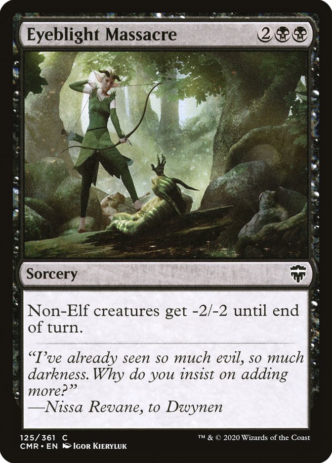 Eyeblight Massacre [Commander Legends] MTG Single Magic: The Gathering | Red Claw Gaming