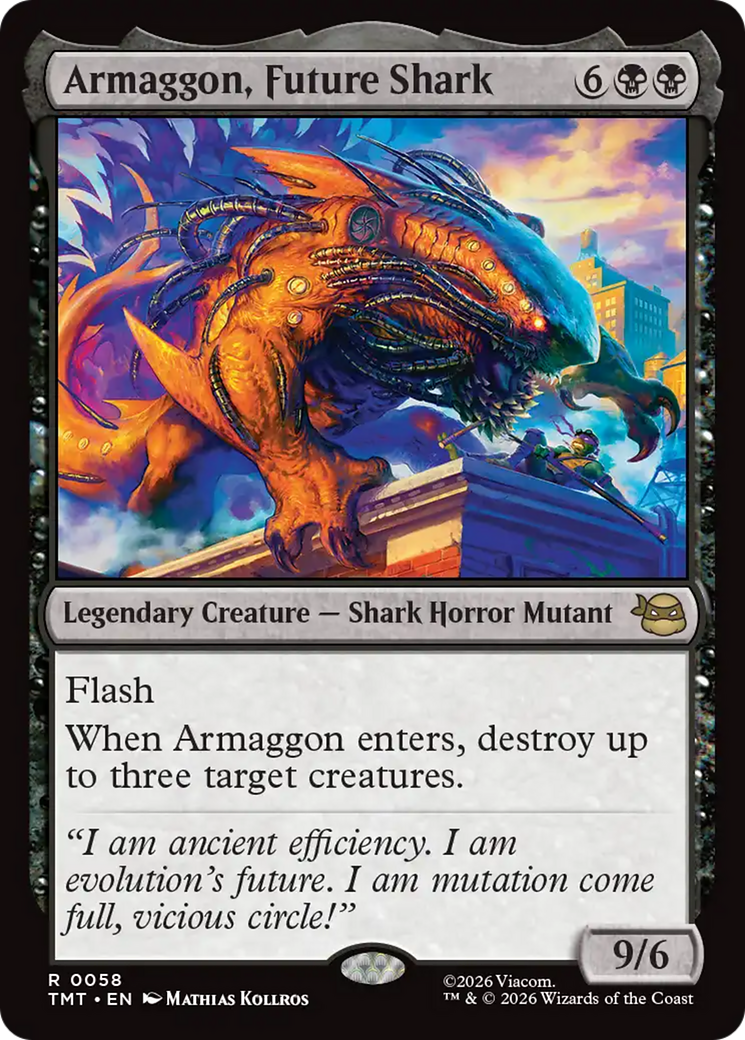 Armaggon, Future Shark [Teenage Mutant Ninja Turtles] MTG Single Magic: The Gathering | Red Claw Gaming