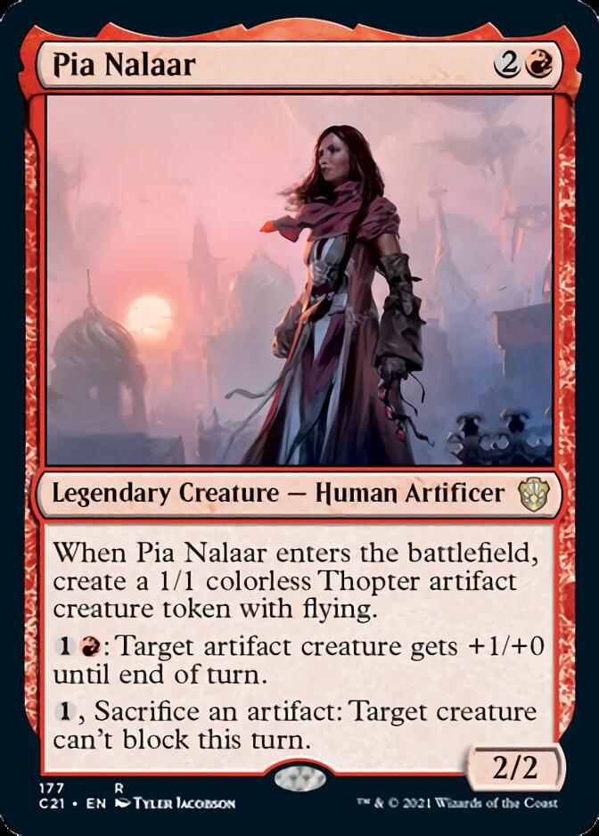 Pia Nalaar [Commander 2021] MTG Single Magic: The Gathering | Red Claw Gaming