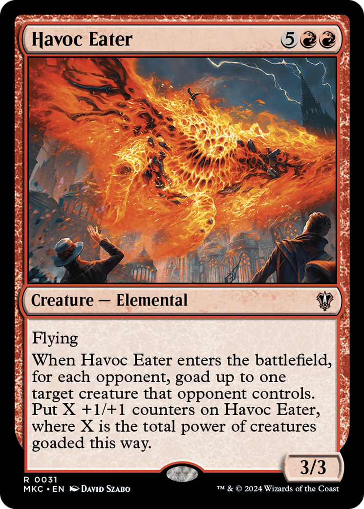 Havoc Eater [Murders at Karlov Manor Commander] MTG Single Magic: The Gathering | Red Claw Gaming