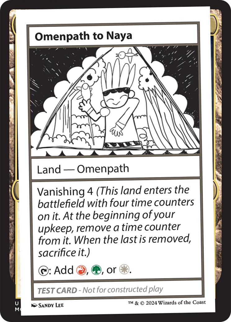 Omenpath to Naya [Mystery Booster 2 Playtest Cards] MTG Single Magic: The Gathering | Red Claw Gaming
