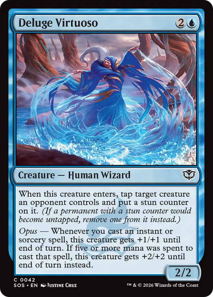 Deluge Virtuoso [Secrets of Strixhaven] MTG Single Magic: The Gathering | Red Claw Gaming