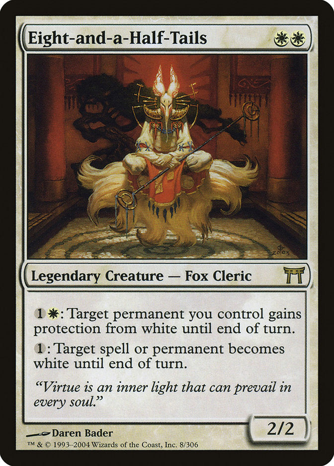 Eight-and-a-Half-Tails [Champions of Kamigawa] MTG Single Magic: The Gathering | Red Claw Gaming