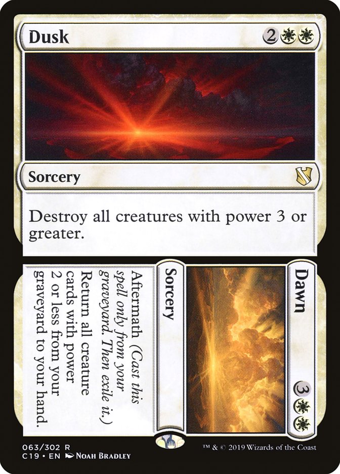 Dusk // Dawn [Commander 2019] MTG Single Magic: The Gathering | Red Claw Gaming