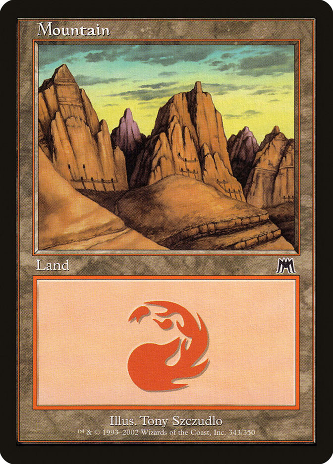 Mountain (343) [Onslaught] MTG Single Magic: The Gathering | Red Claw Gaming
