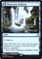 Clearwater Pathway // Murkwater Pathway [Zendikar Rising Prerelease Promos] MTG Single Magic: The Gathering | Red Claw Gaming