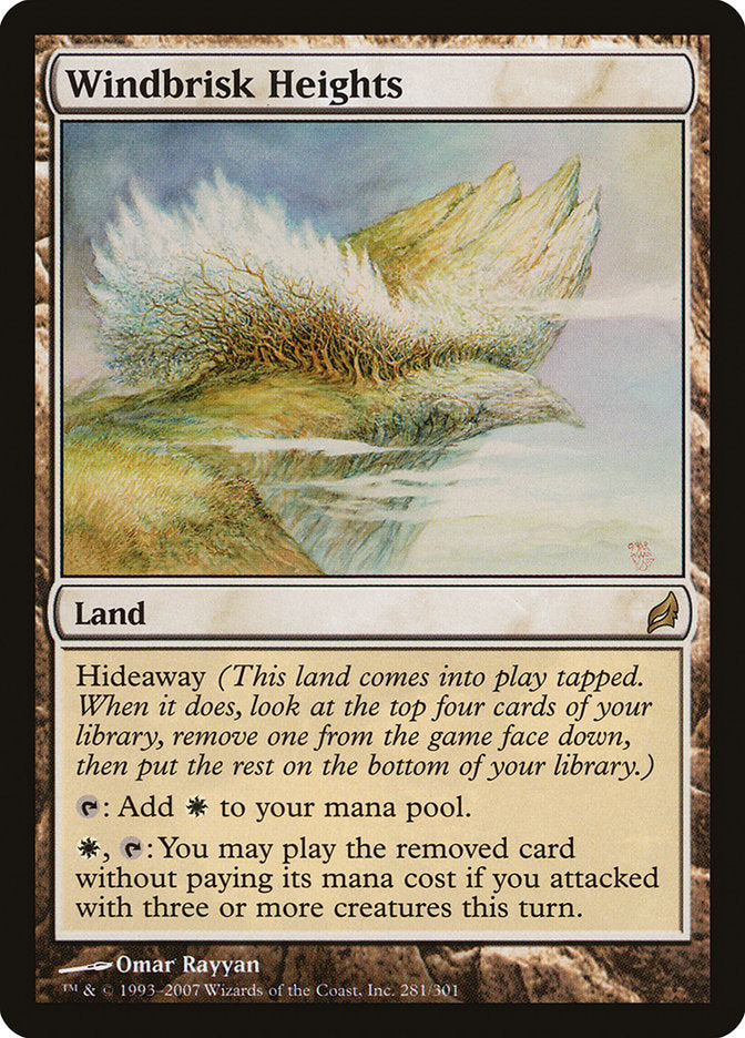 Windbrisk Heights [Lorwyn] MTG Single Magic: The Gathering | Red Claw Gaming