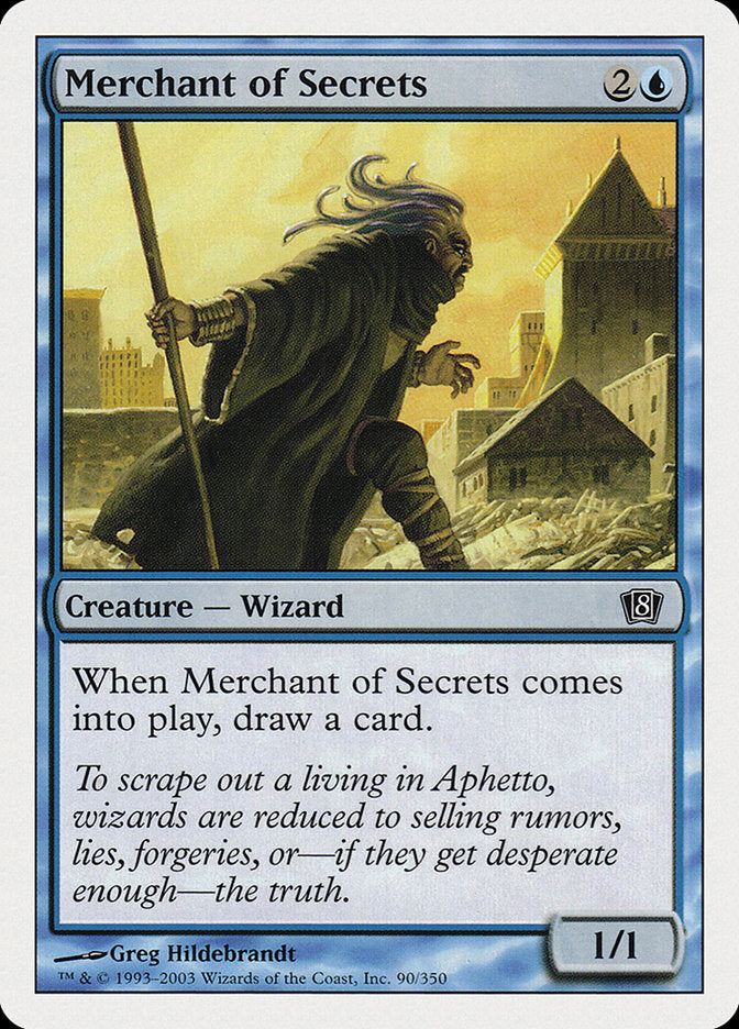 Merchant of Secrets [Eighth Edition] MTG Single Magic: The Gathering | Red Claw Gaming