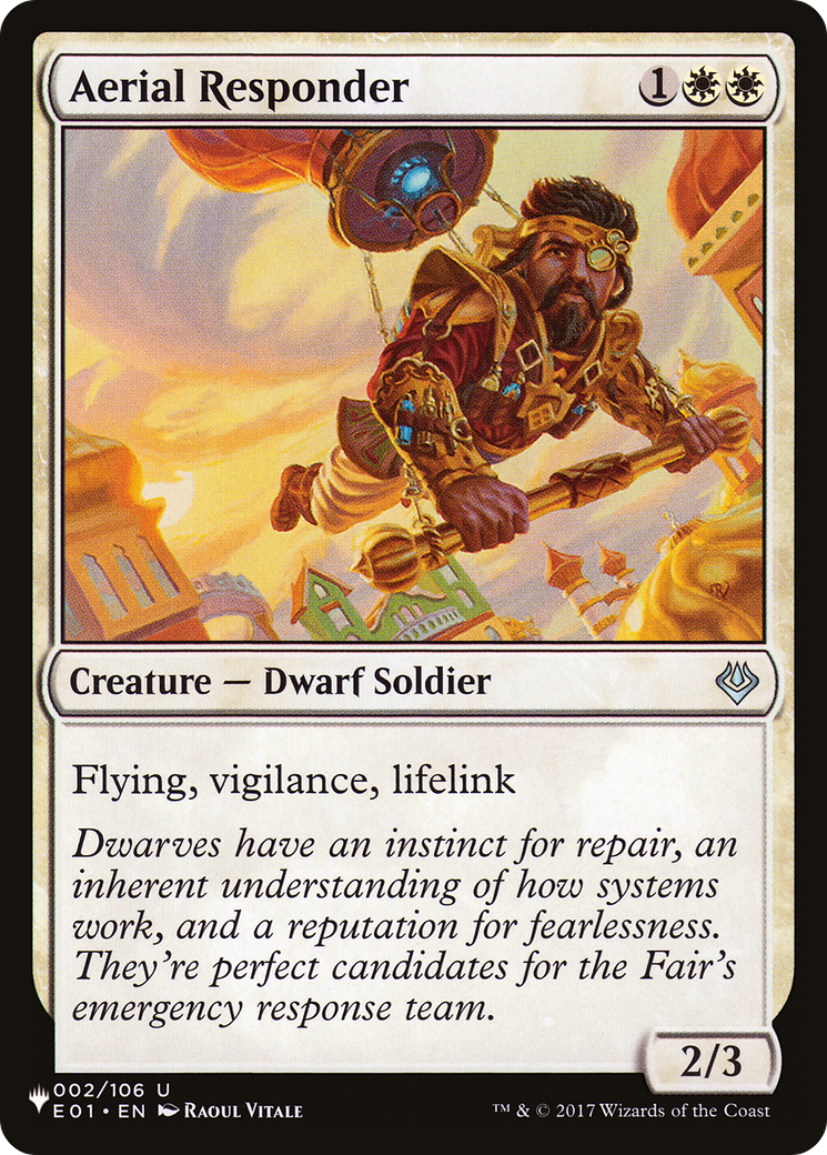 Aerial Responder [The List] MTG Single Magic: The Gathering | Red Claw Gaming