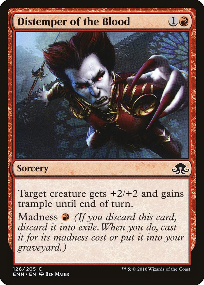 Distemper of the Blood [Eldritch Moon] MTG Single Magic: The Gathering | Red Claw Gaming