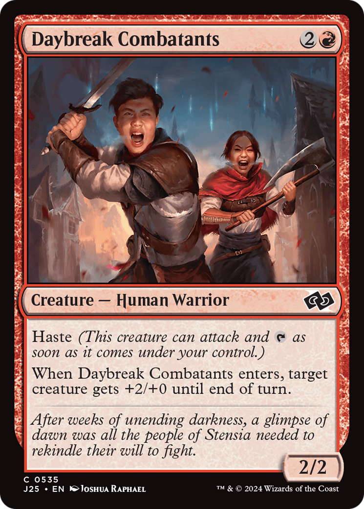 Daybreak Combatants [Foundations Jumpstart] MTG Single Magic: The Gathering | Red Claw Gaming