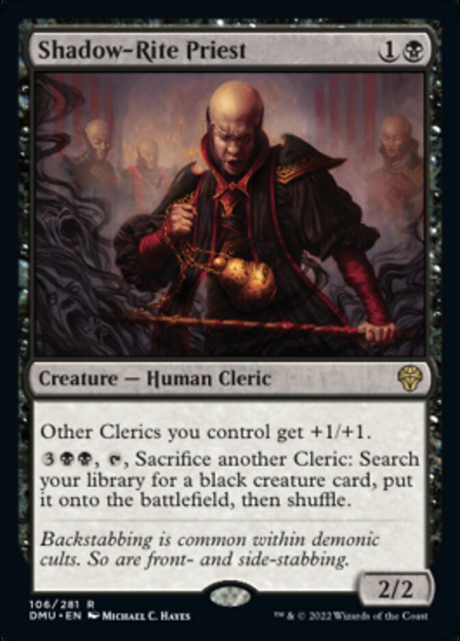 Shadow-Rite Priest [Dominaria United] MTG Single Magic: The Gathering | Red Claw Gaming