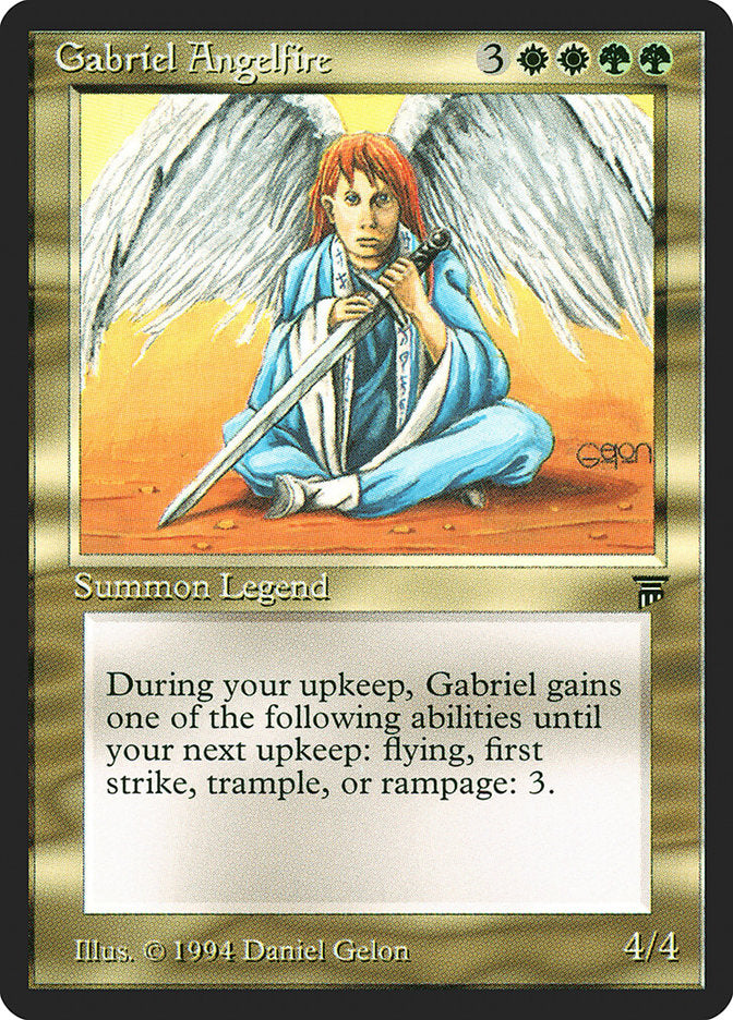 Gabriel Angelfire [Legends] MTG Single Magic: The Gathering | Red Claw Gaming