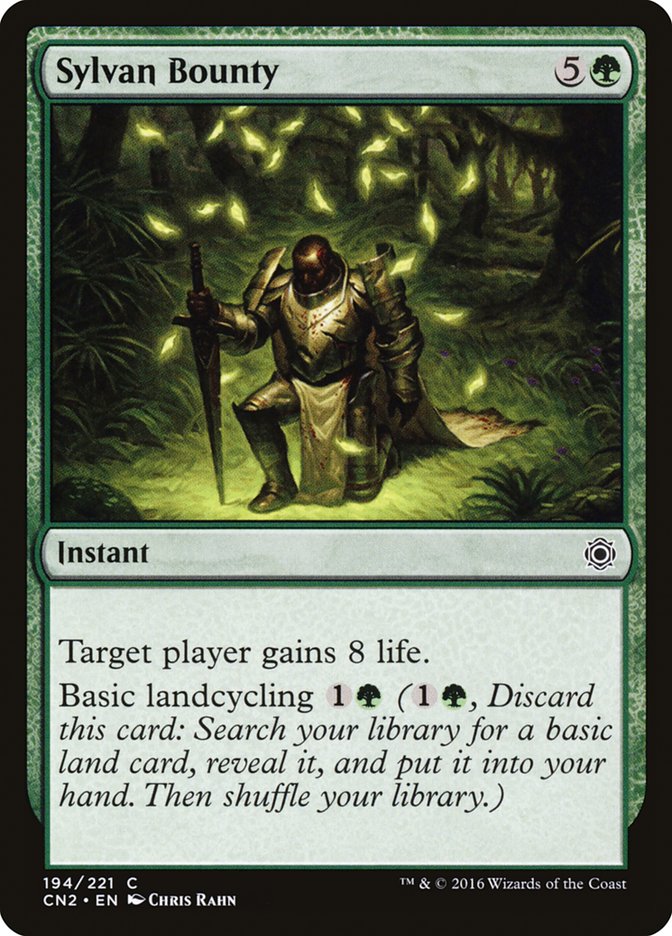 Sylvan Bounty [Conspiracy: Take the Crown] MTG Single Magic: The Gathering | Red Claw Gaming