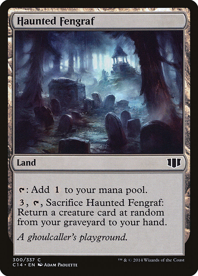 Haunted Fengraf [Commander 2014] MTG Single Magic: The Gathering | Red Claw Gaming