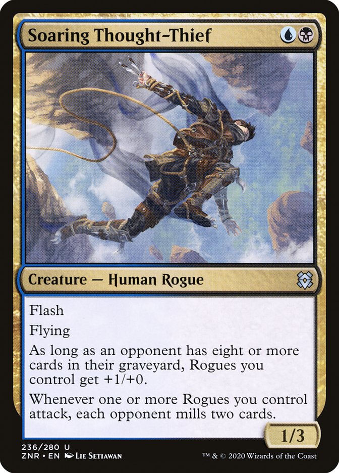 Soaring Thought-Thief [Zendikar Rising] MTG Single Magic: The Gathering | Red Claw Gaming