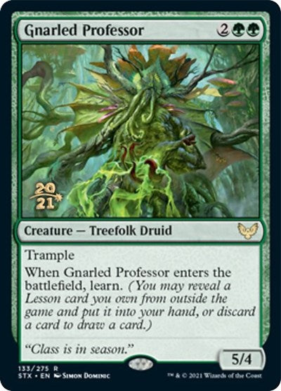Gnarled Professor [Strixhaven: School of Mages Prerelease Promos] MTG Single Magic: The Gathering | Red Claw Gaming