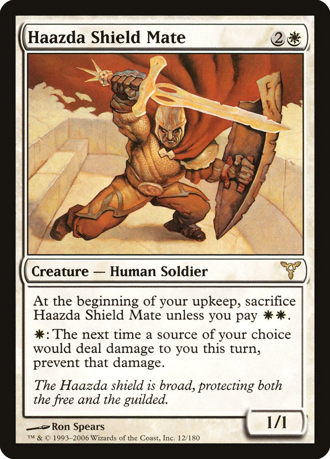 Haazda Shield Mate [Dissension] MTG Single Magic: The Gathering | Red Claw Gaming