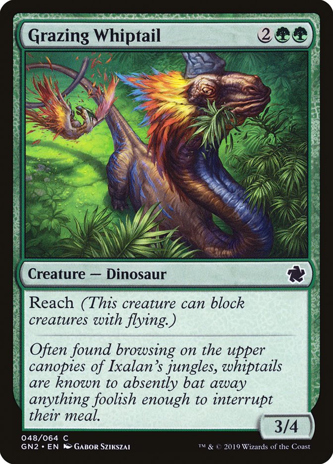 Grazing Whiptail [Game Night 2019] MTG Single Magic: The Gathering | Red Claw Gaming