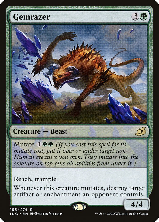 Gemrazer [Ikoria: Lair of Behemoths] MTG Single Magic: The Gathering | Red Claw Gaming