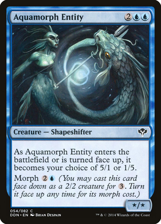 Aquamorph Entity [Duel Decks: Speed vs. Cunning] MTG Single Magic: The Gathering | Red Claw Gaming