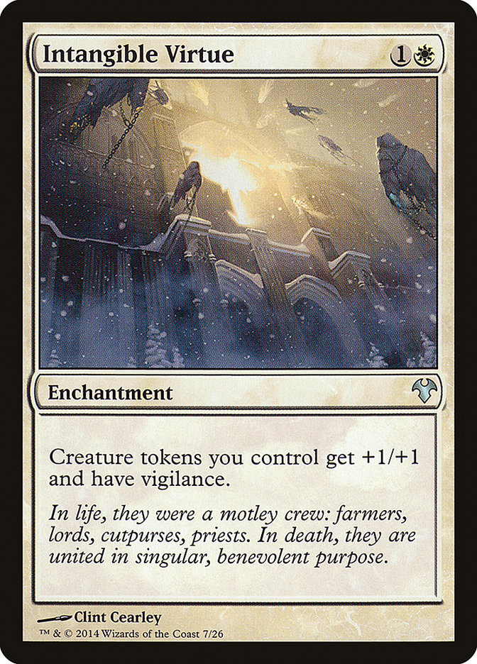 Intangible Virtue [Modern Event Deck 2014] MTG Single Magic: The Gathering | Red Claw Gaming