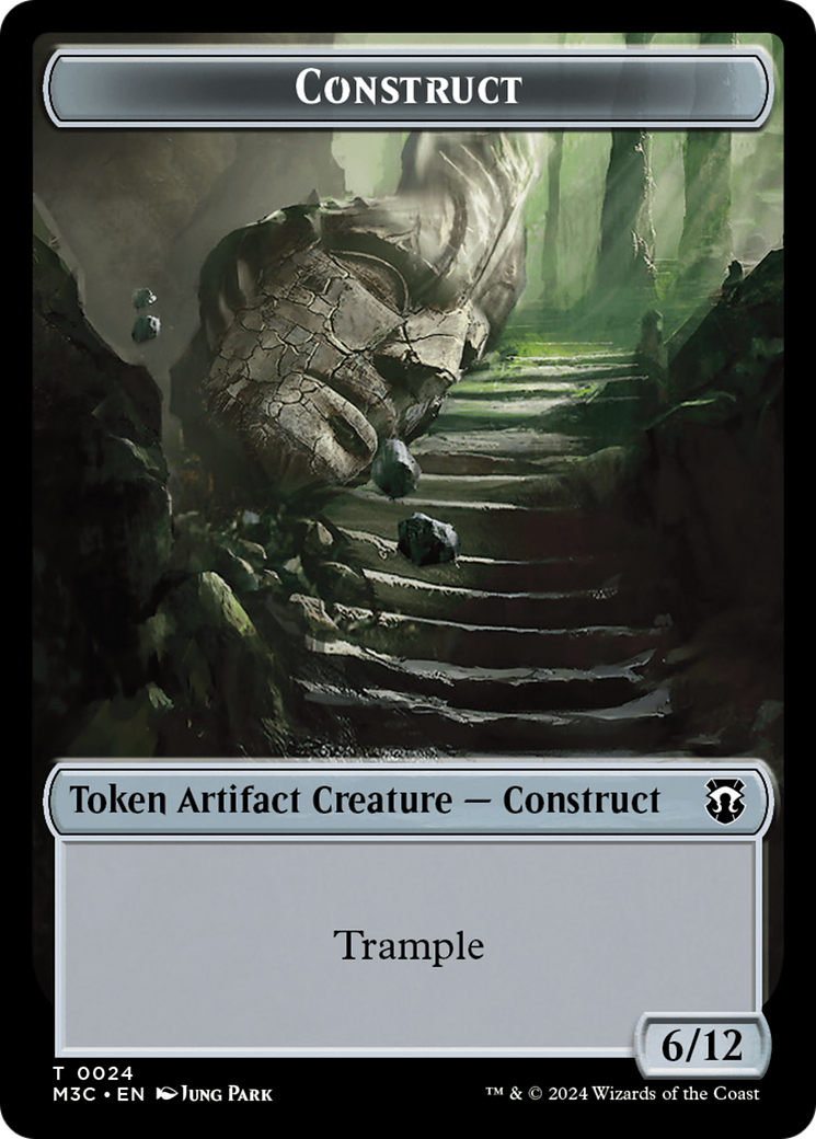 Construct // Myr Double-Sided Token [Modern Horizons 3 Commander Tokens] MTG Single Magic: The Gathering | Red Claw Gaming
