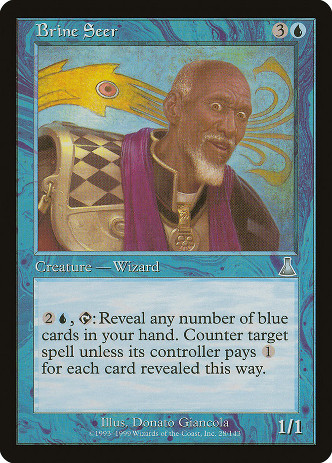 Brine Seer [Urza's Destiny] MTG Single Magic: The Gathering | Red Claw Gaming