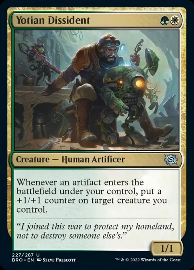 Yotian Dissident [The Brothers' War] MTG Single Magic: The Gathering | Red Claw Gaming