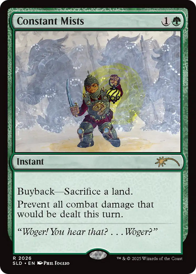 Constant Mists (2026) (Rainbow Foil) [Secret Lair Drop Series] MTG Single Magic: The Gathering | Red Claw Gaming