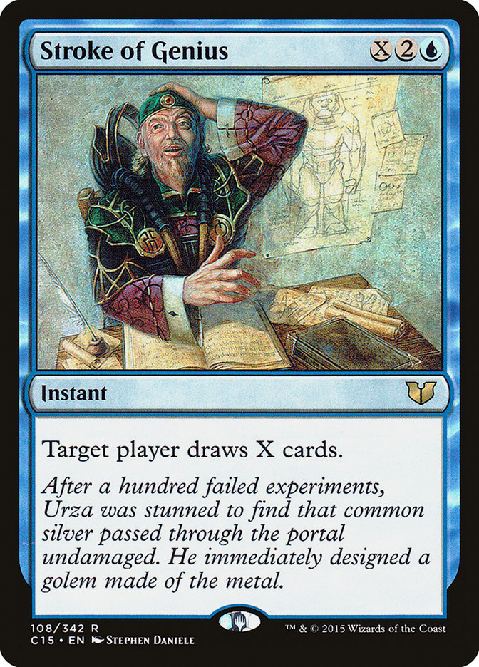 Stroke of Genius [Commander 2015] MTG Single Magic: The Gathering | Red Claw Gaming