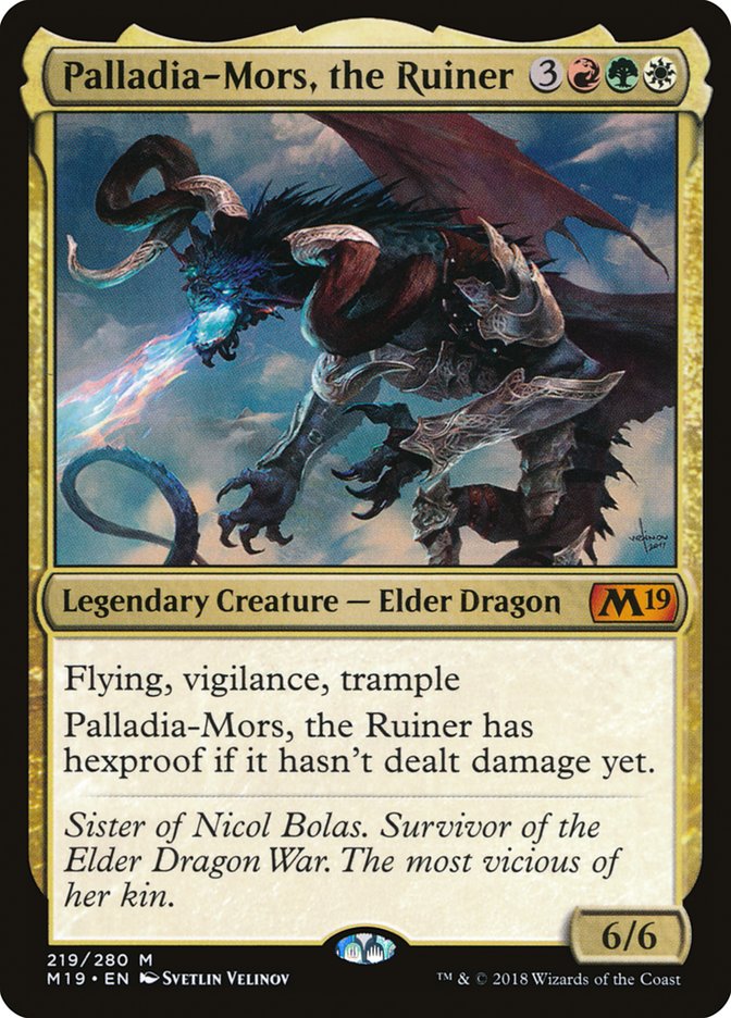 Palladia-Mors, the Ruiner [Core Set 2019] MTG Single Magic: The Gathering | Red Claw Gaming