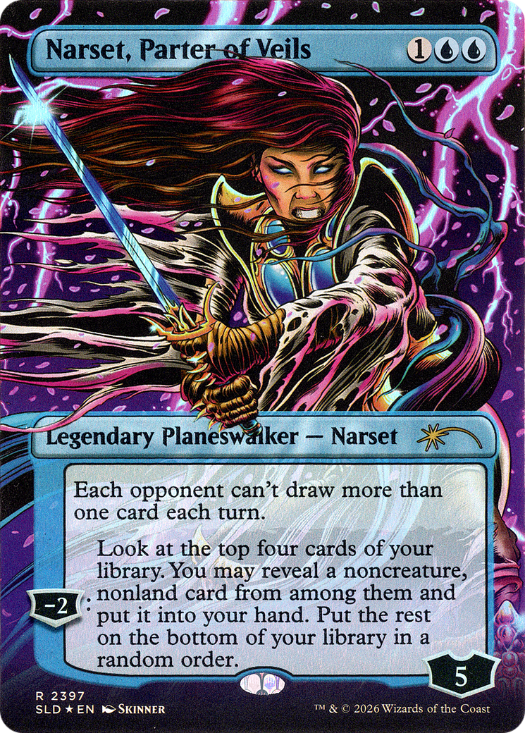 Narset, Parter of Veils (2397) [Secret Lair Drop Series] MTG Single Magic: The Gathering | Red Claw Gaming