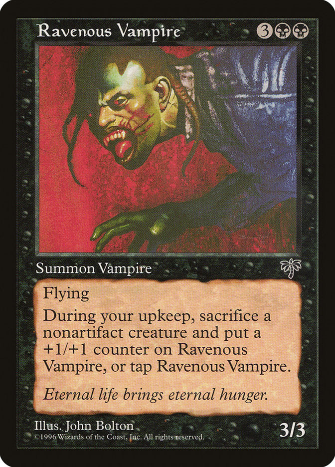 Ravenous Vampire [Mirage] MTG Single Magic: The Gathering | Red Claw Gaming