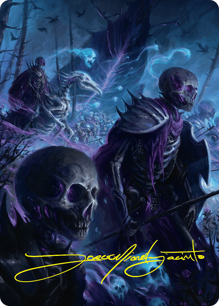 Rise of the Dark Realms Art Card (37/54) (Gold-Stamped Signature) [Foundations Art Series] MTG Single Magic: The Gathering | Red Claw Gaming