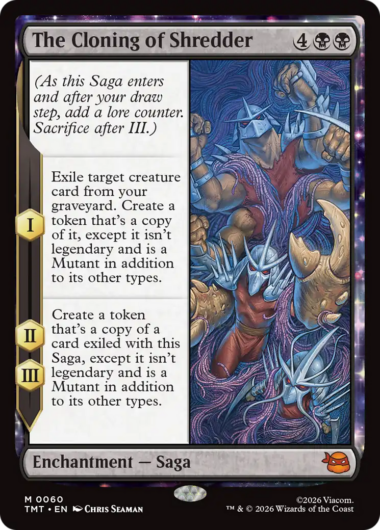 The Cloning of Shredder [Teenage Mutant Ninja Turtles] MTG Single Magic: The Gathering | Red Claw Gaming