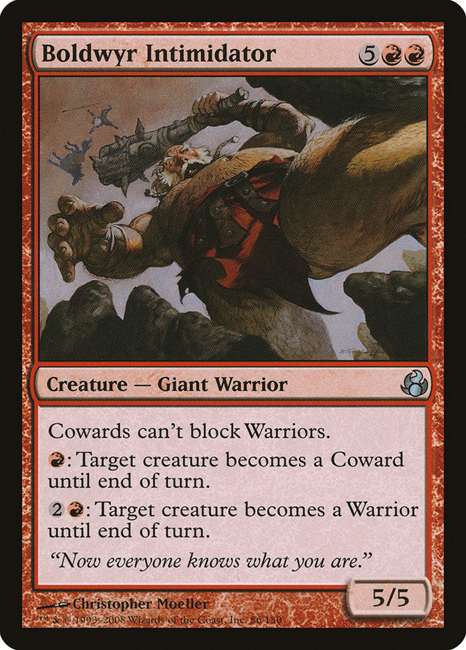Boldwyr Intimidator [Morningtide] MTG Single Magic: The Gathering | Red Claw Gaming