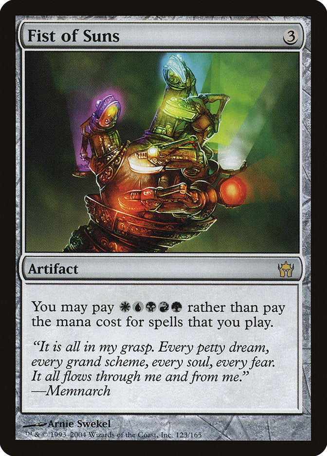 Fist of Suns [Fifth Dawn] MTG Single Magic: The Gathering | Red Claw Gaming