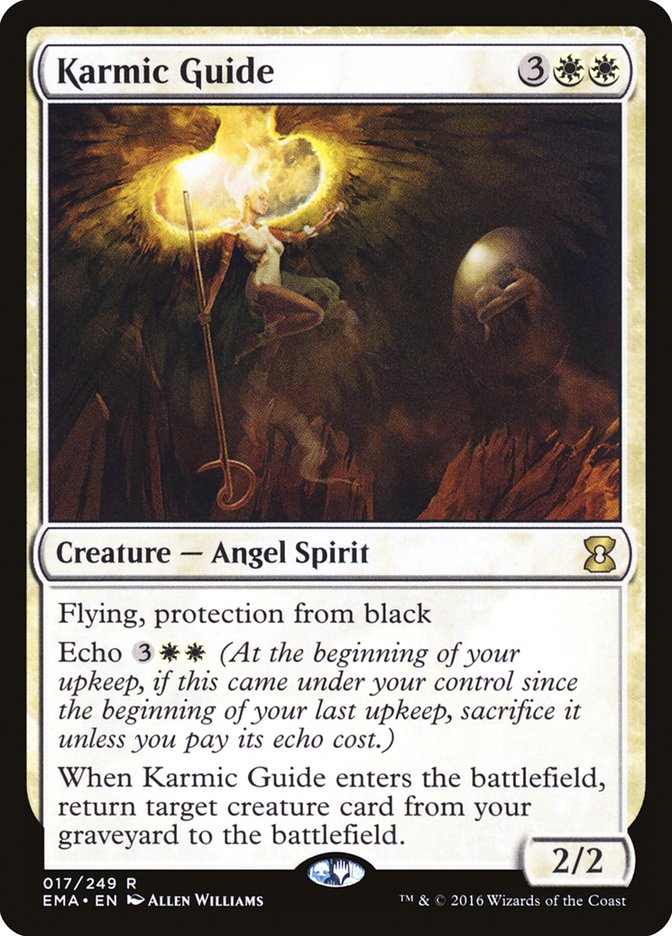 Karmic Guide [Eternal Masters] MTG Single Magic: The Gathering | Red Claw Gaming