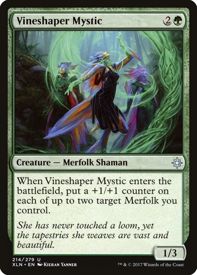 Vineshaper Mystic [Ixalan] MTG Single Magic: The Gathering | Red Claw Gaming