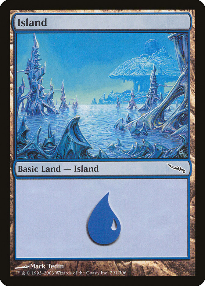 Island (291) [Mirrodin] MTG Single Magic: The Gathering | Red Claw Gaming