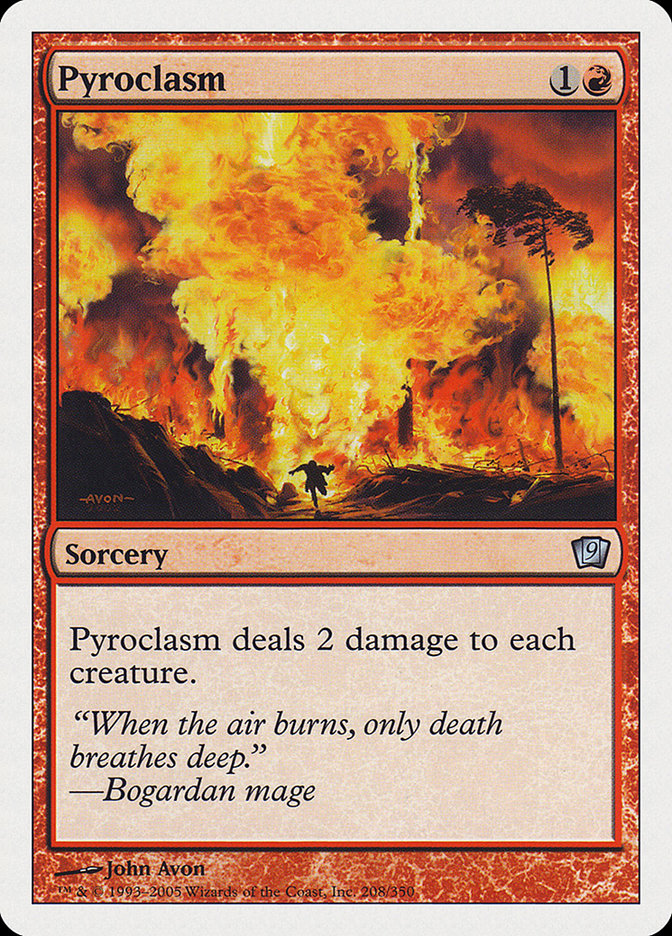 Pyroclasm [Ninth Edition] MTG Single Magic: The Gathering | Red Claw Gaming
