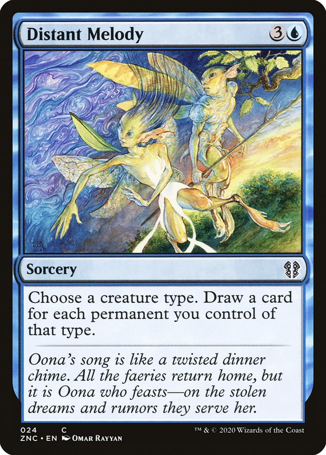 Distant Melody [Zendikar Rising Commander] MTG Single Magic: The Gathering | Red Claw Gaming