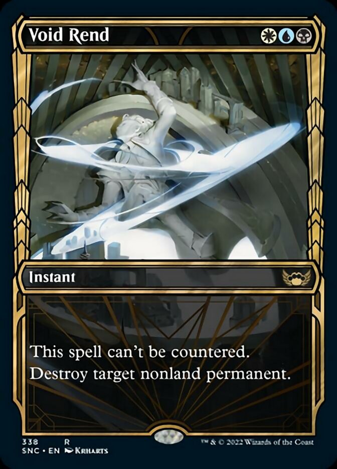 Void Rend (Showcase Golden Age) [Streets of New Capenna] MTG Single Magic: The Gathering | Red Claw Gaming