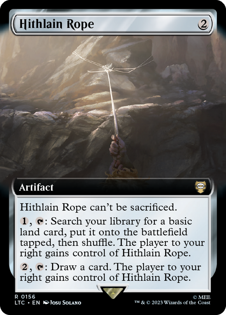 Hithlain Rope (Extended Art) [The Lord of the Rings: Tales of Middle-Earth Commander] MTG Single Magic: The Gathering    | Red Claw Gaming