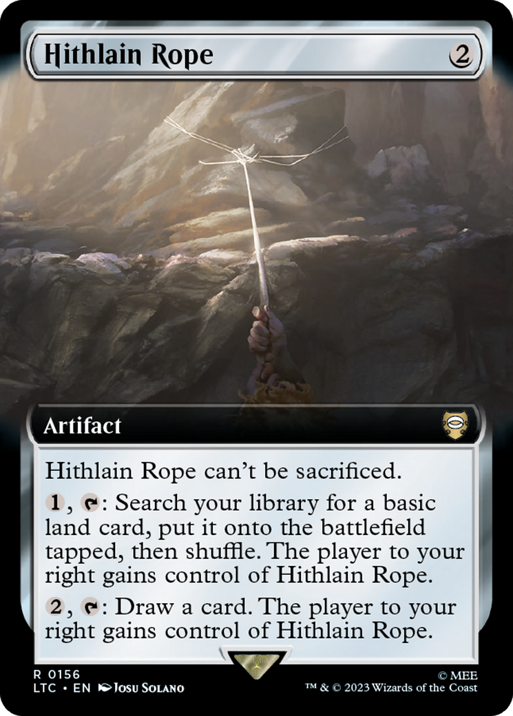 Hithlain Rope (Extended Art) [The Lord of the Rings: Tales of Middle-Earth Commander] MTG Single Magic: The Gathering | Red Claw Gaming